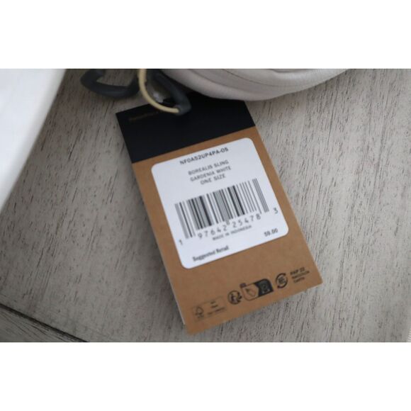 The North Face NF0A52UP4PA Unisex O/S Gardenia White Borealis Sling Bag - Picture 14 of 16